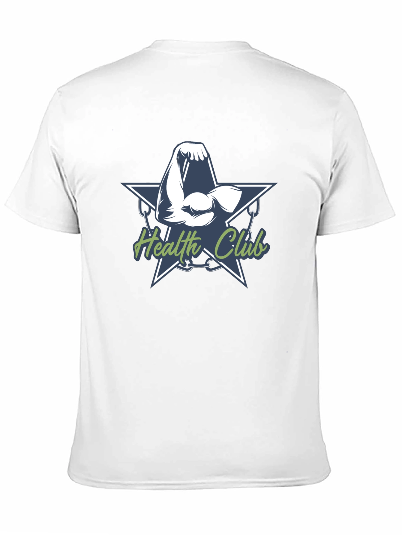 Health Club T-Shirt - Muscle Arm Design