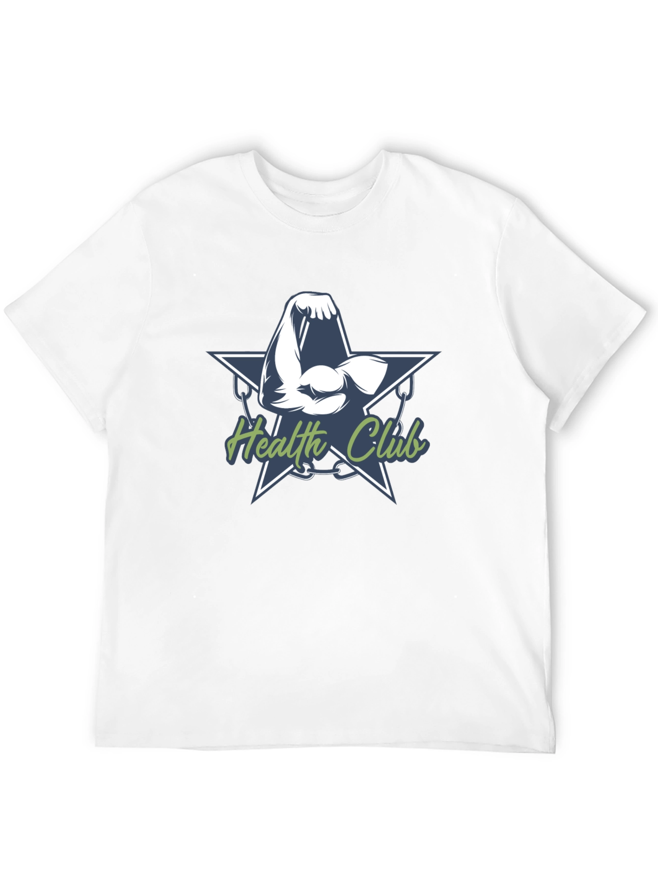 Health Club T-Shirt - Muscle Arm Design