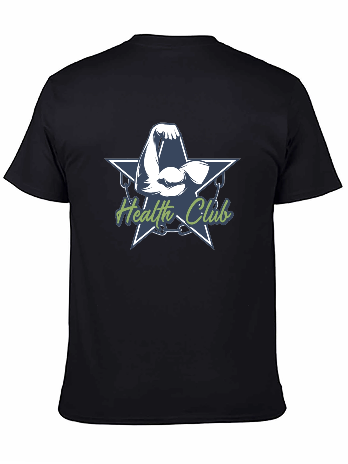 Health Club T-Shirt - Muscle Arm Design