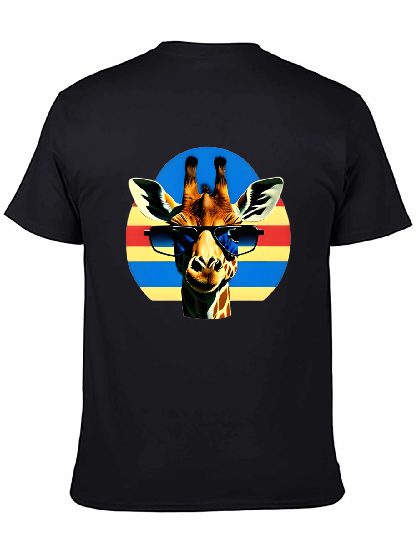Cool Giraffe Sunglasses Graphic T-Shirt