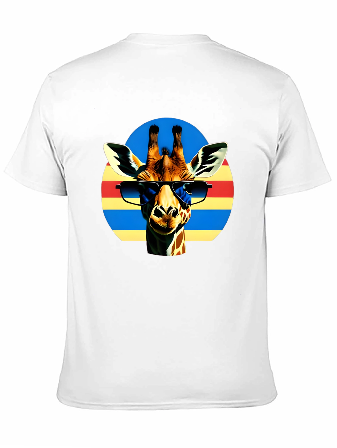 Cool Giraffe Sunglasses Graphic T-Shirt