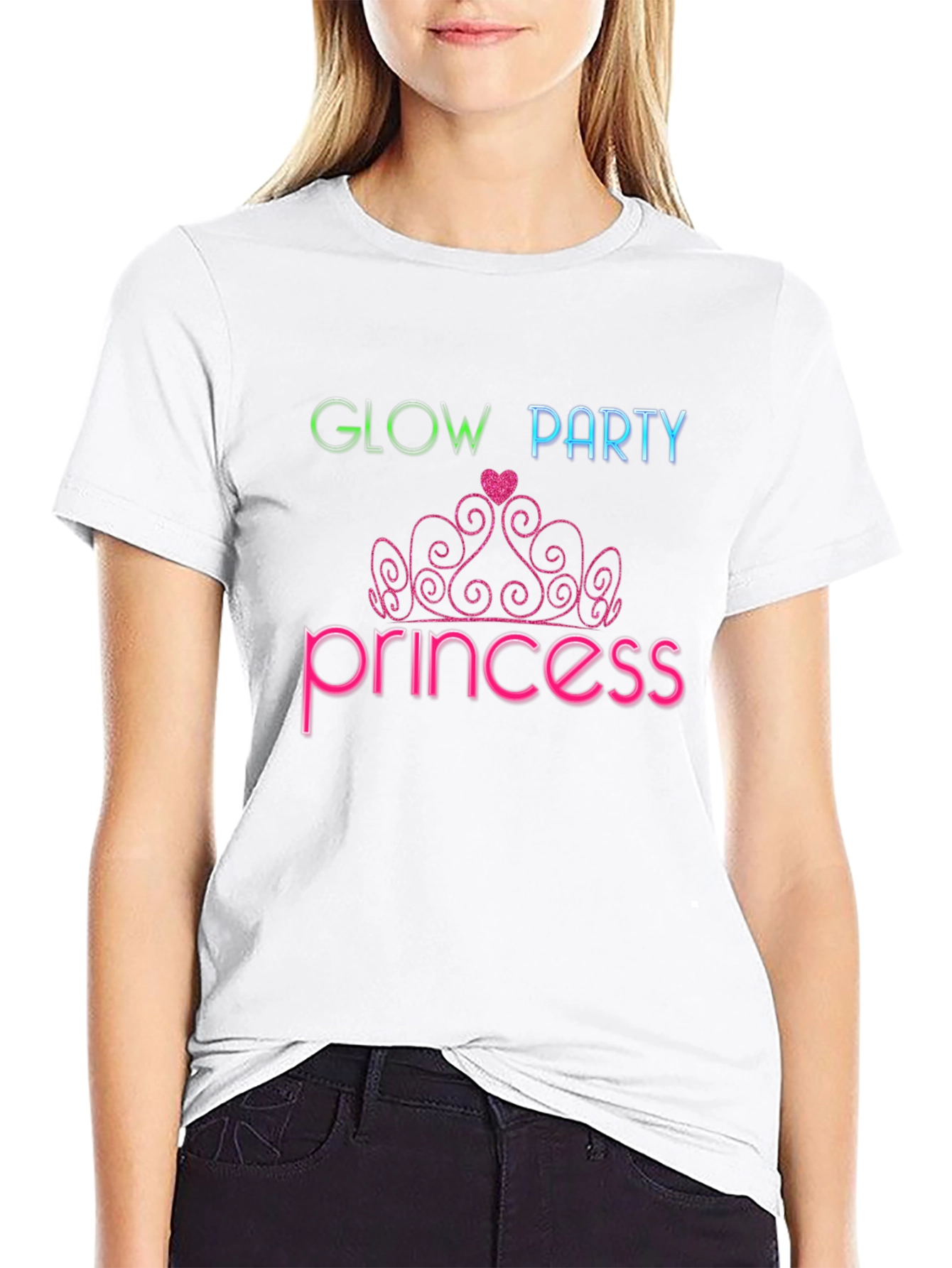 Glow Party Princess Graphic Tee