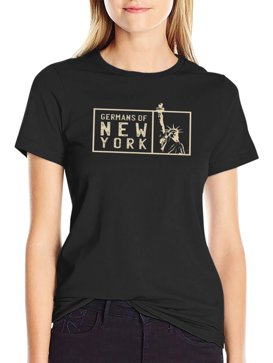 Germans of New York Graphic Tee - Statue of Liberty T-Shirt