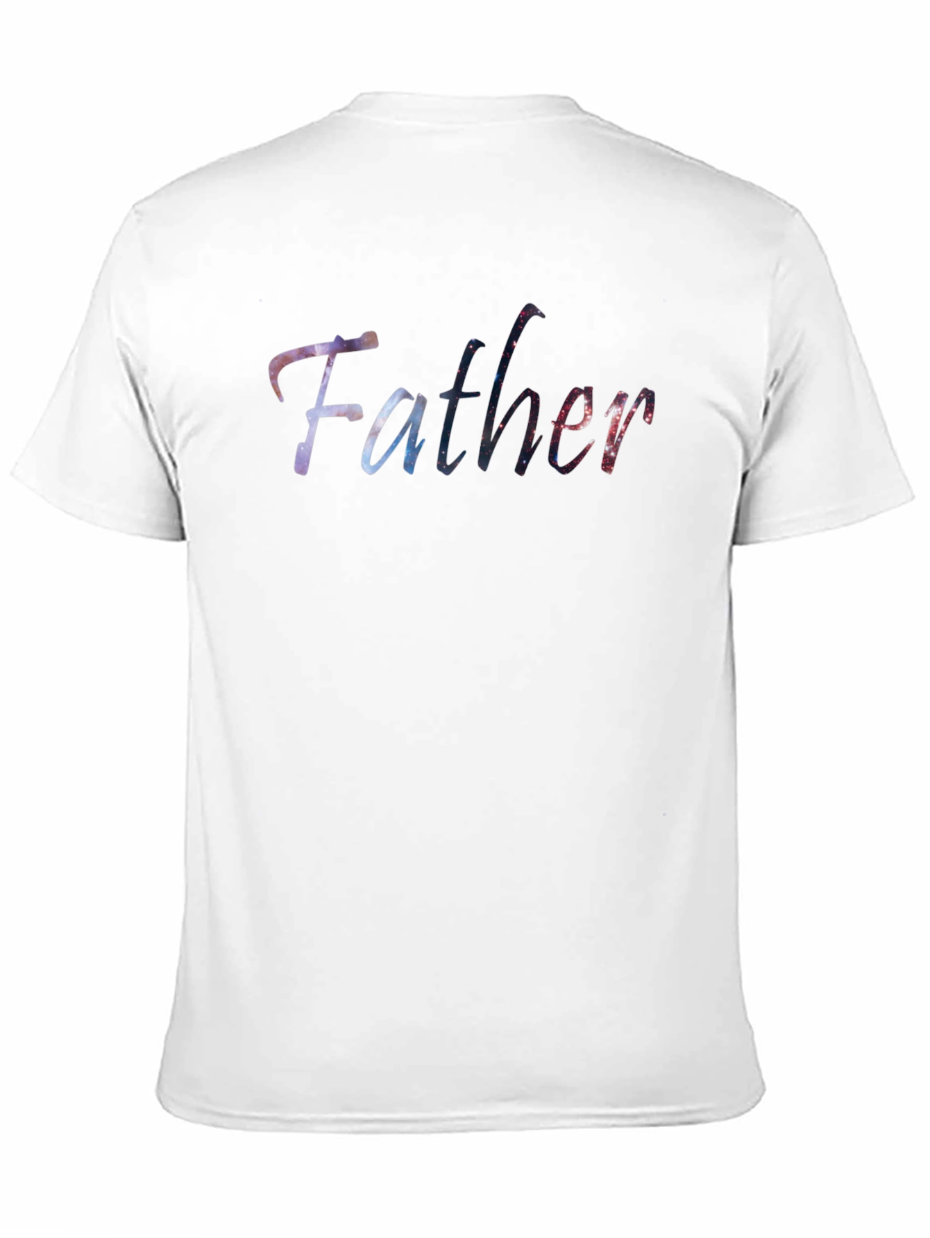 Galaxy Father Black T-Shirt