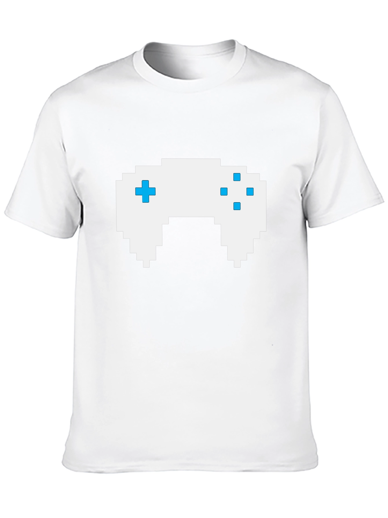 Gamer Pixel Art Black T-Shirt