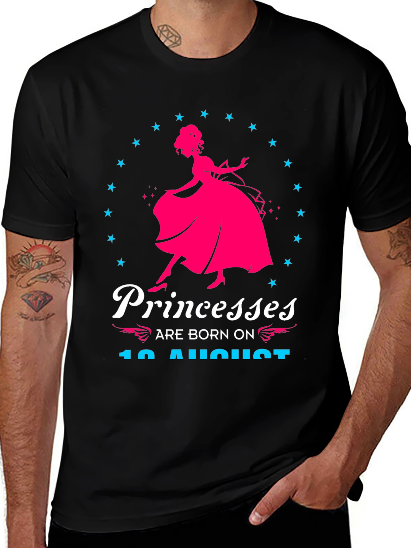 Princesses Born in August T-Shirt
