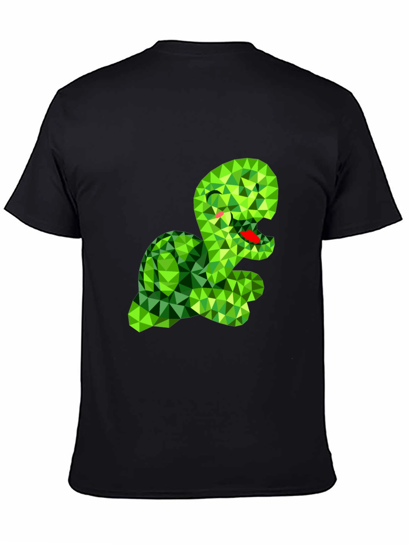 Geometric Turtle Graphic Tee - Unique Style