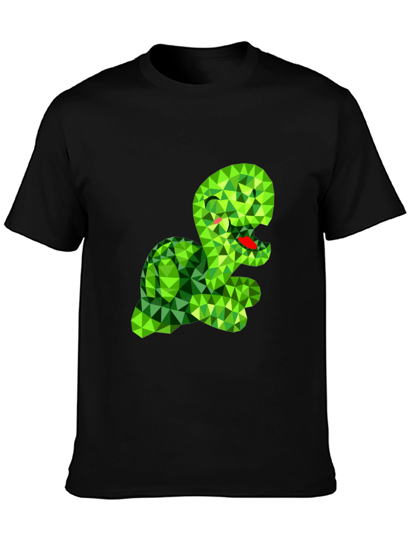 Geometric Turtle Graphic Tee - Unique Style