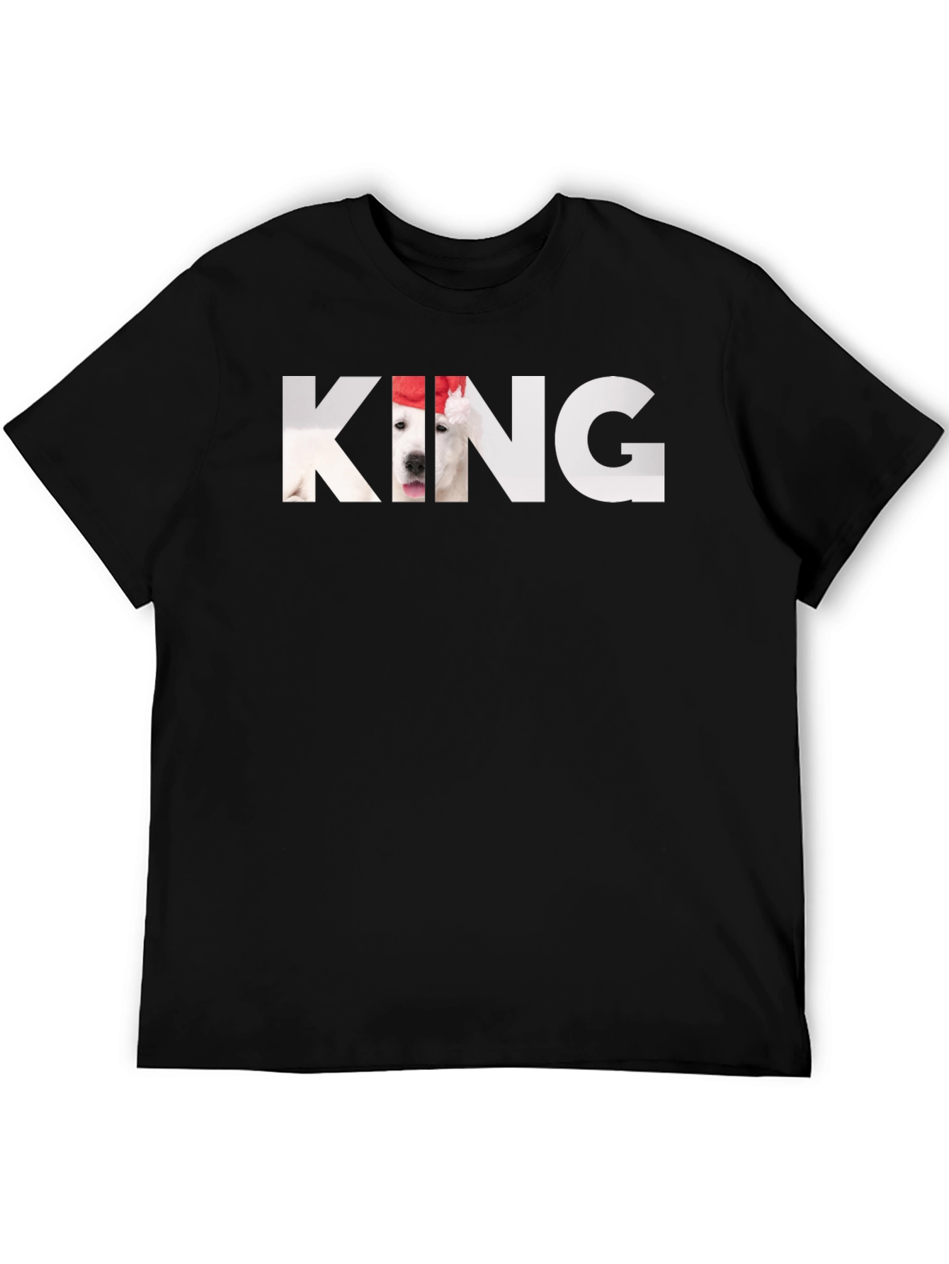 King Dog T-Shirt – Funny Dog Lover Graphic Tee Gift