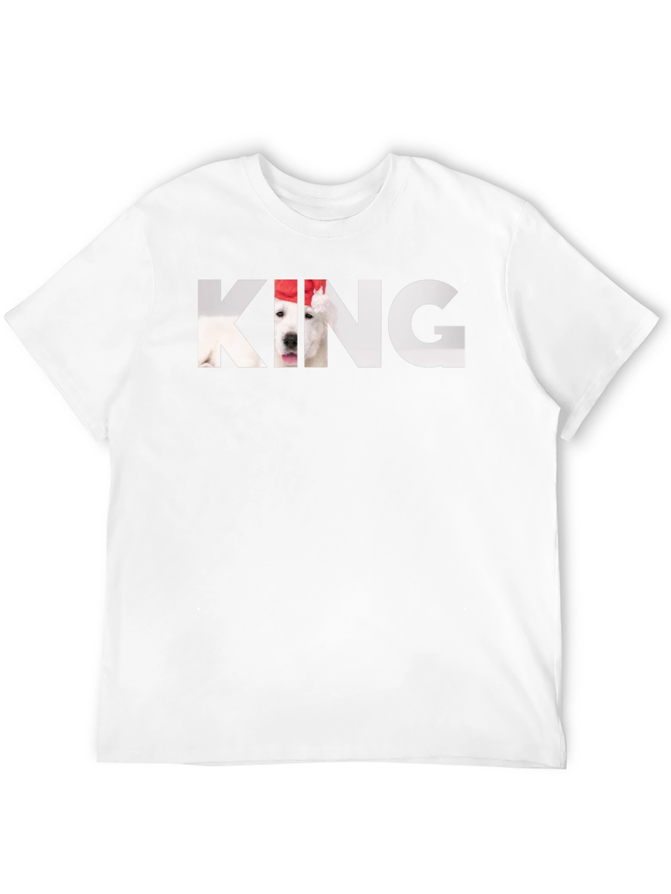 King Dog T-Shirt – Funny Dog Lover Graphic Tee Gift
