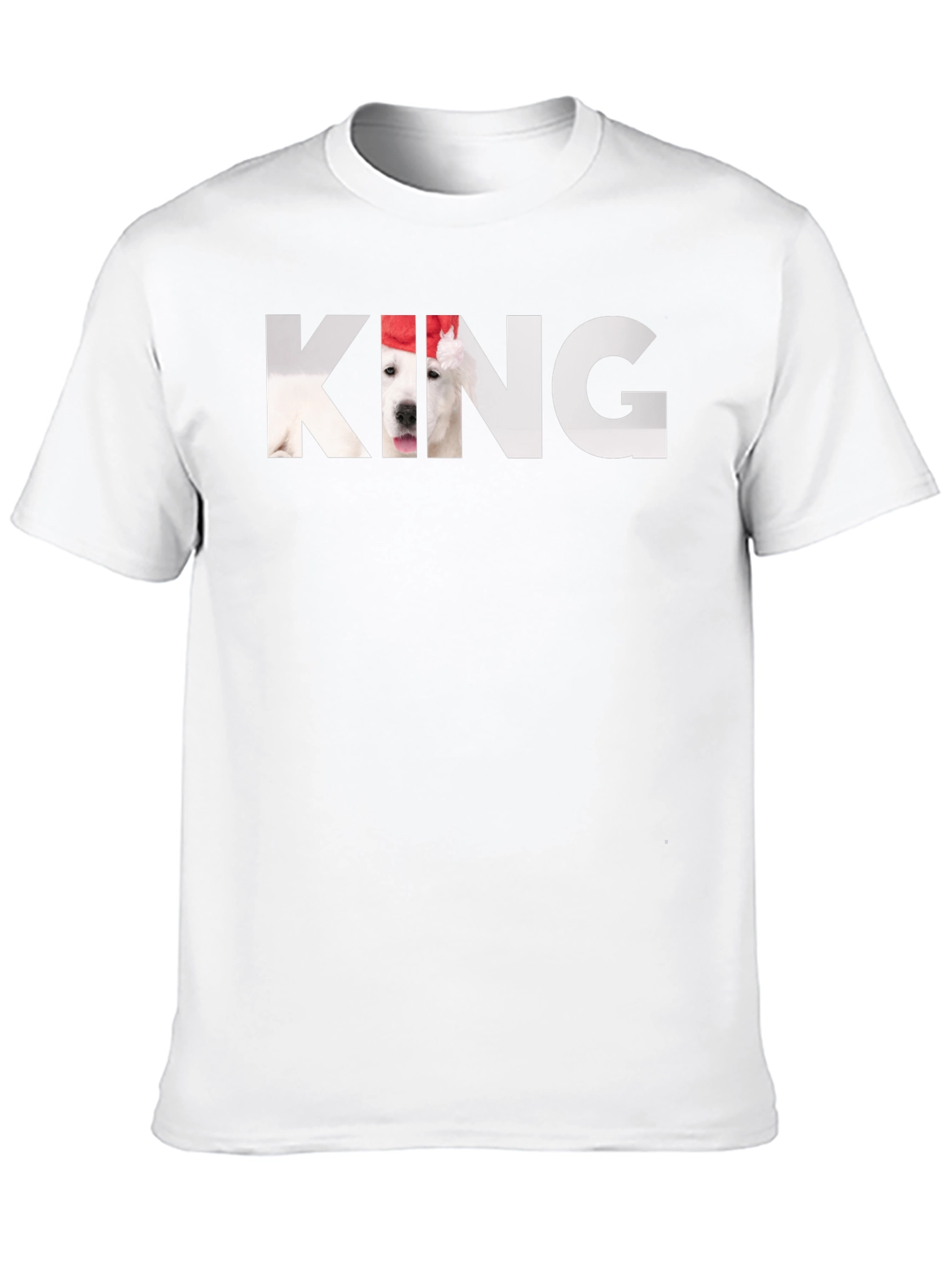 King Dog T-Shirt – Funny Dog Lover Graphic Tee Gift