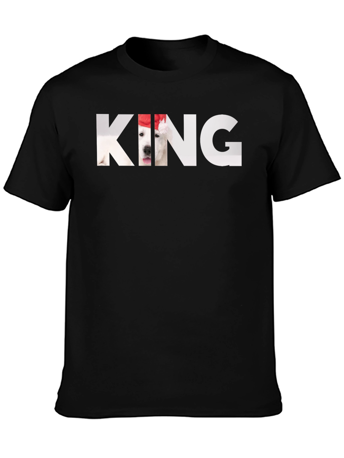 King Dog T-Shirt – Funny Dog Lover Graphic Tee Gift