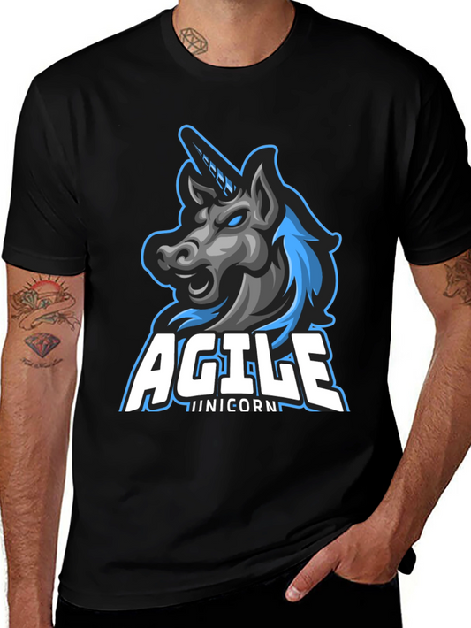 Agile Unicorn T-Shirt - Gamer Style