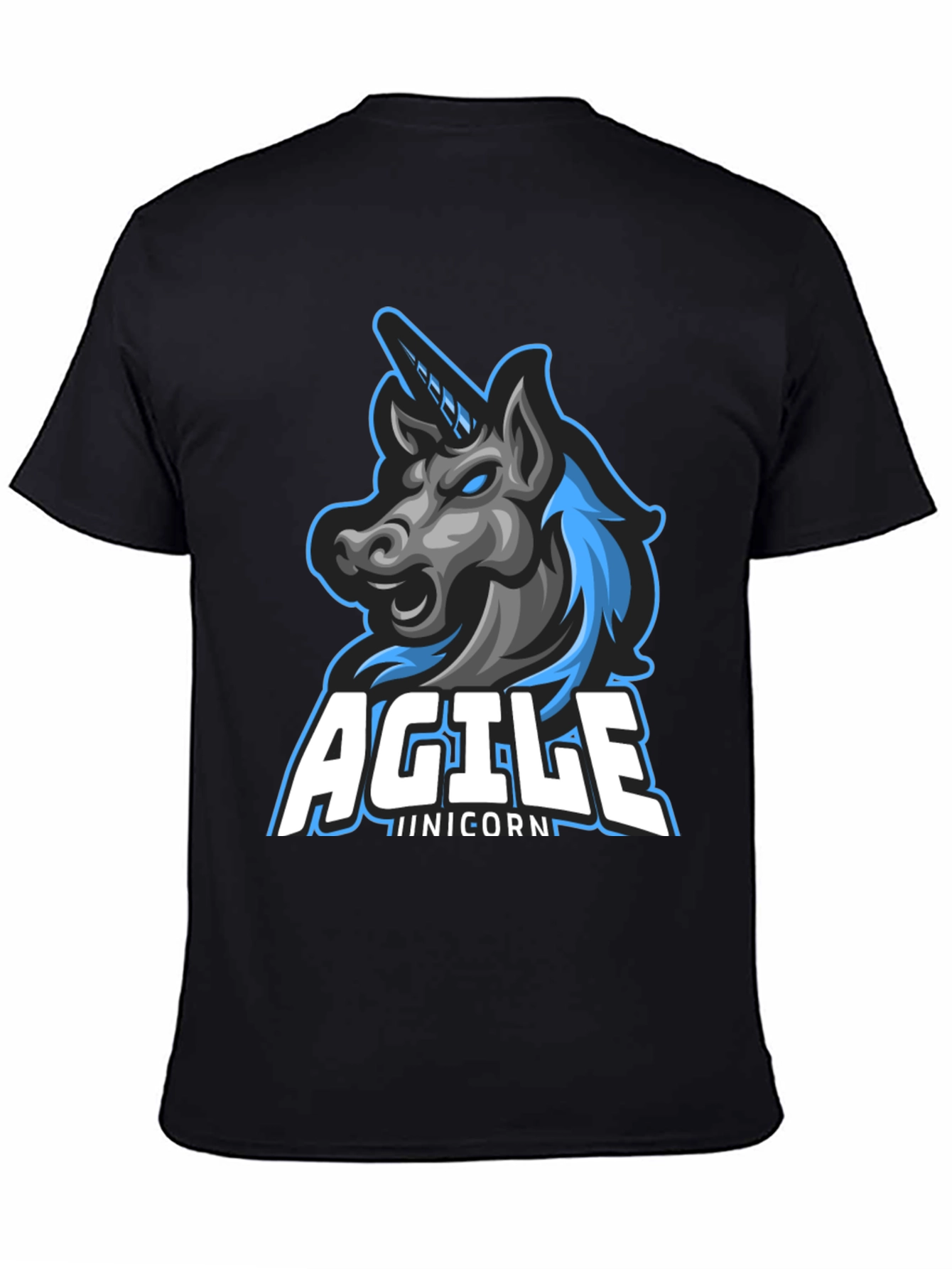 Agile Unicorn T-Shirt - Gamer Style