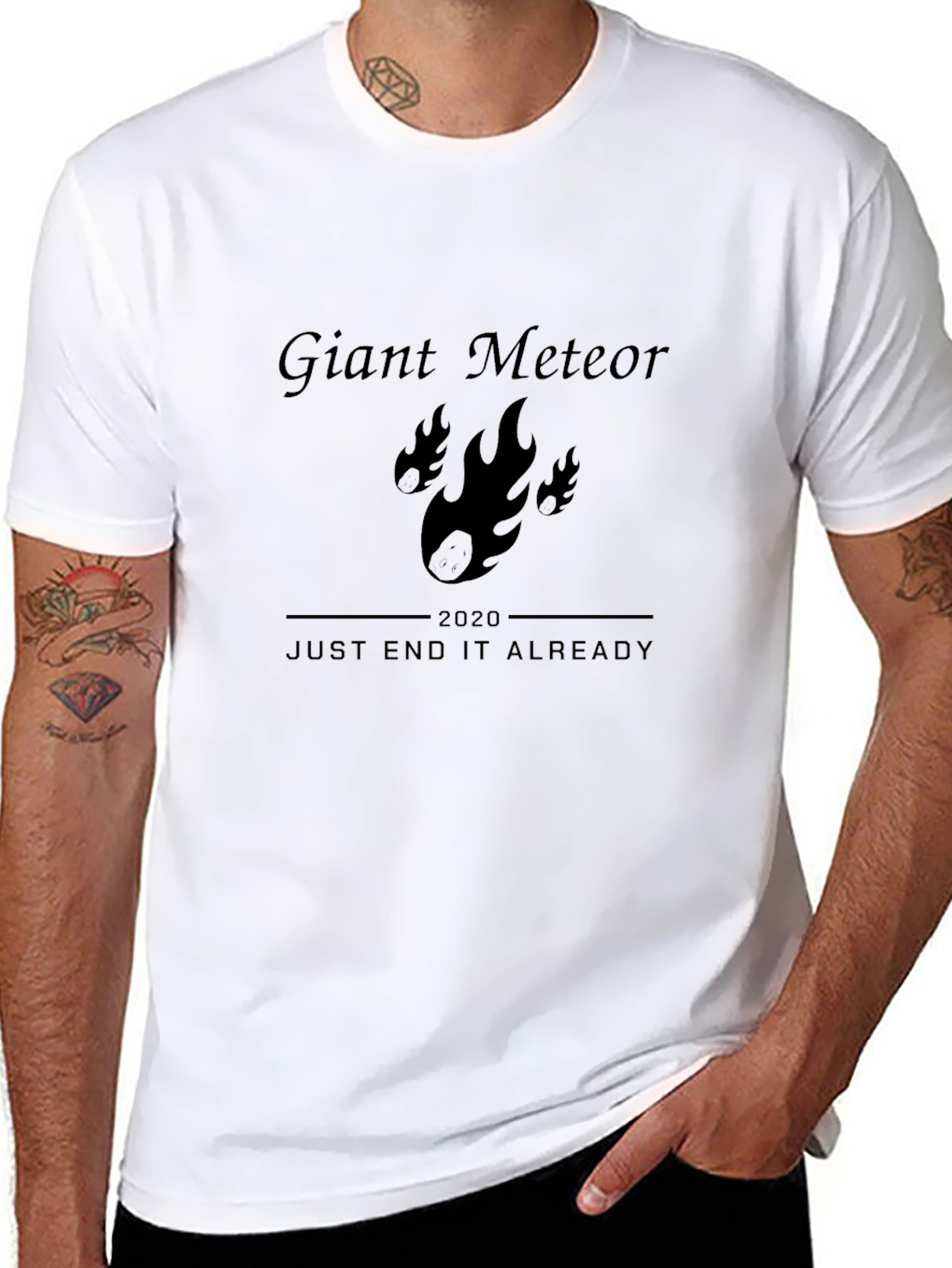 Giant Meteor 2020 Funny T-Shirt