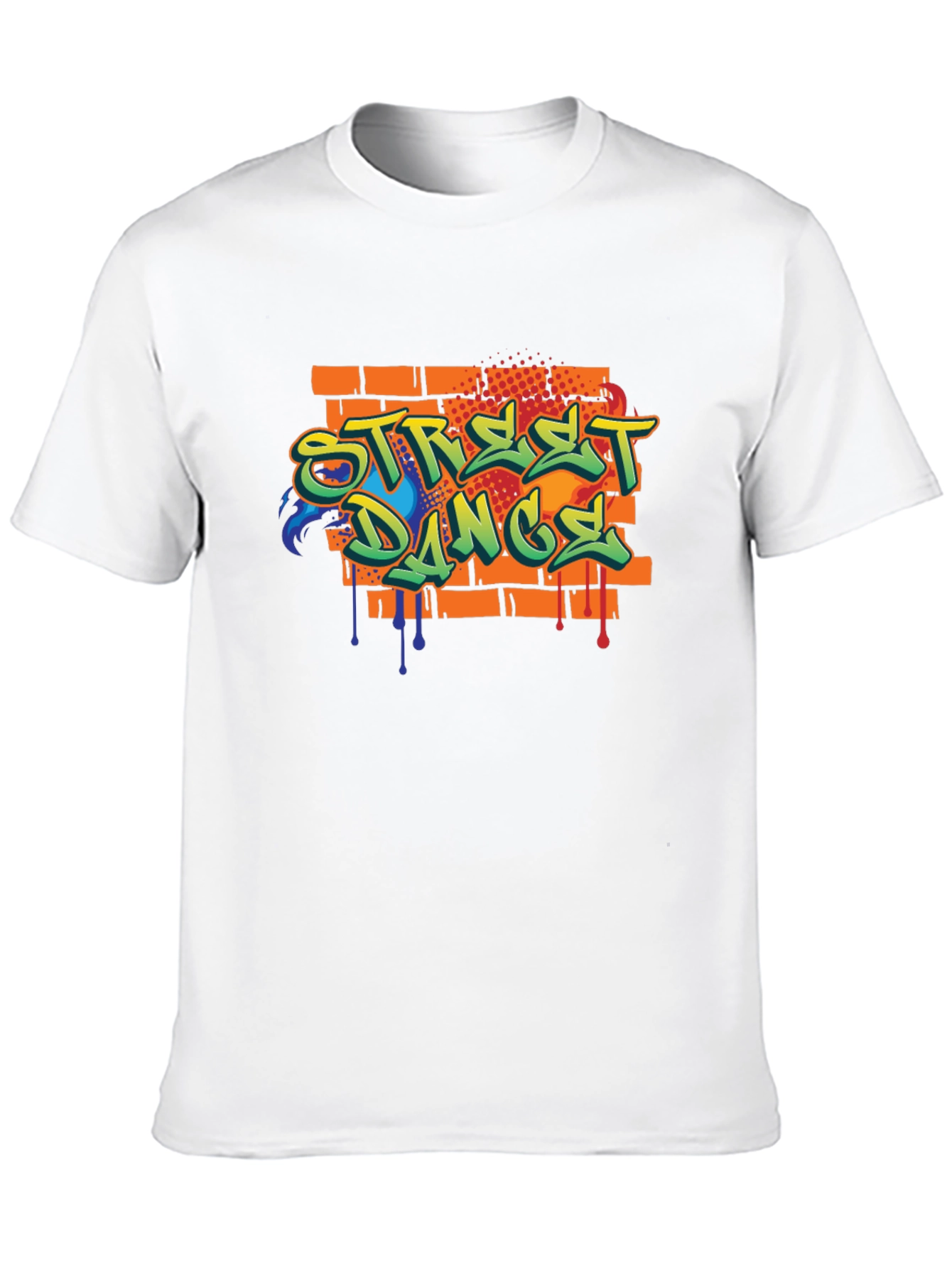 Street Dance Graphic Black T-Shirt