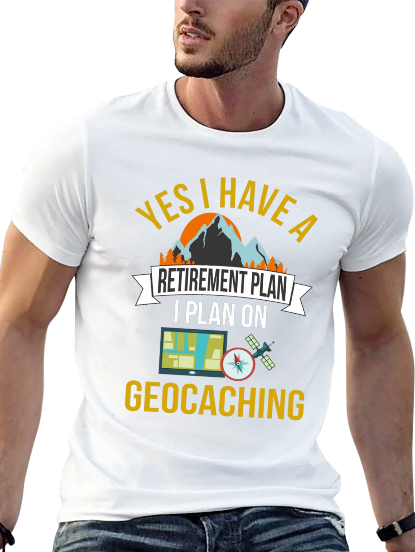 Geocaching Retirement Plan T-Shirt