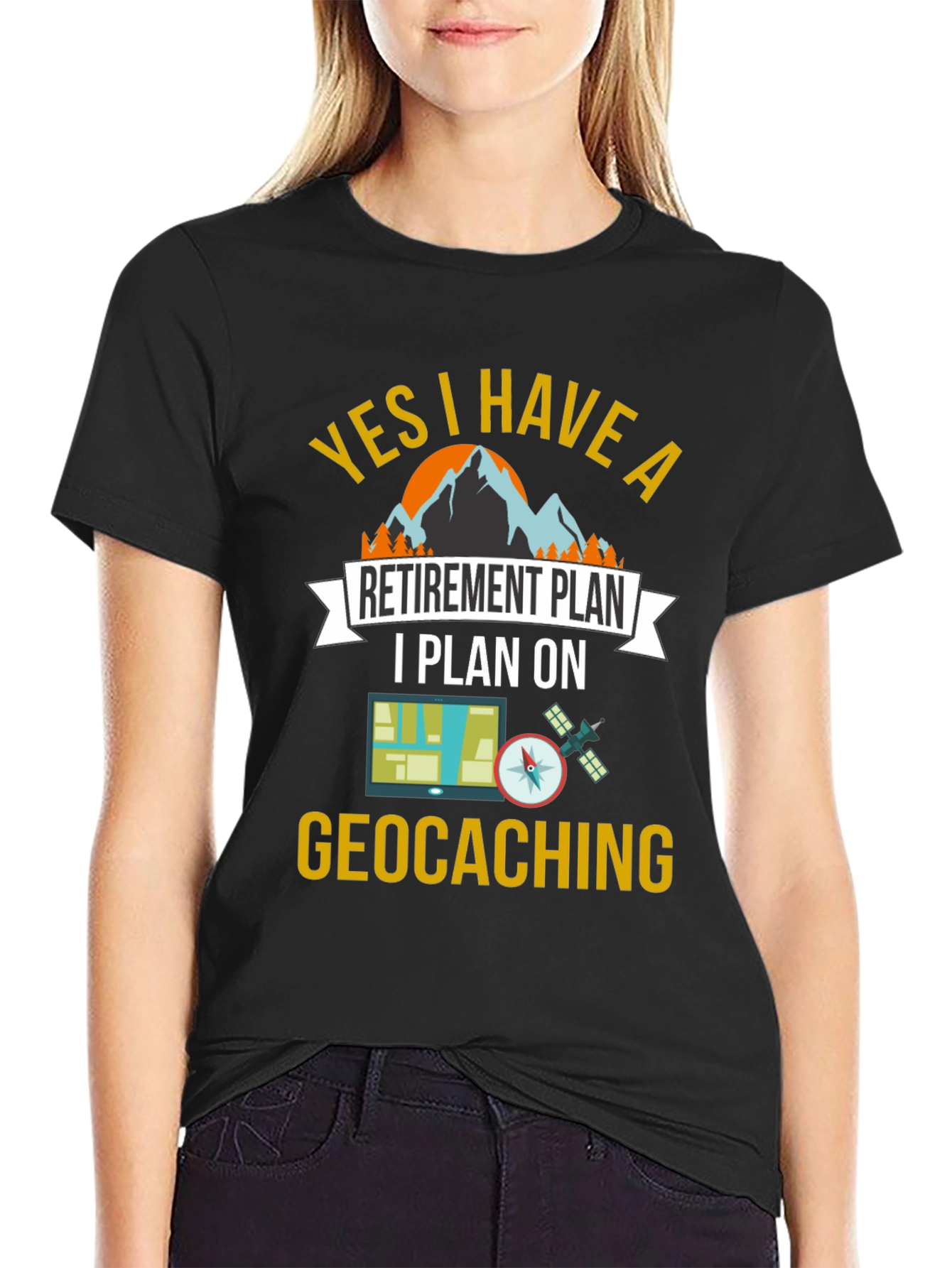 Geocaching Retirement Plan T-Shirt