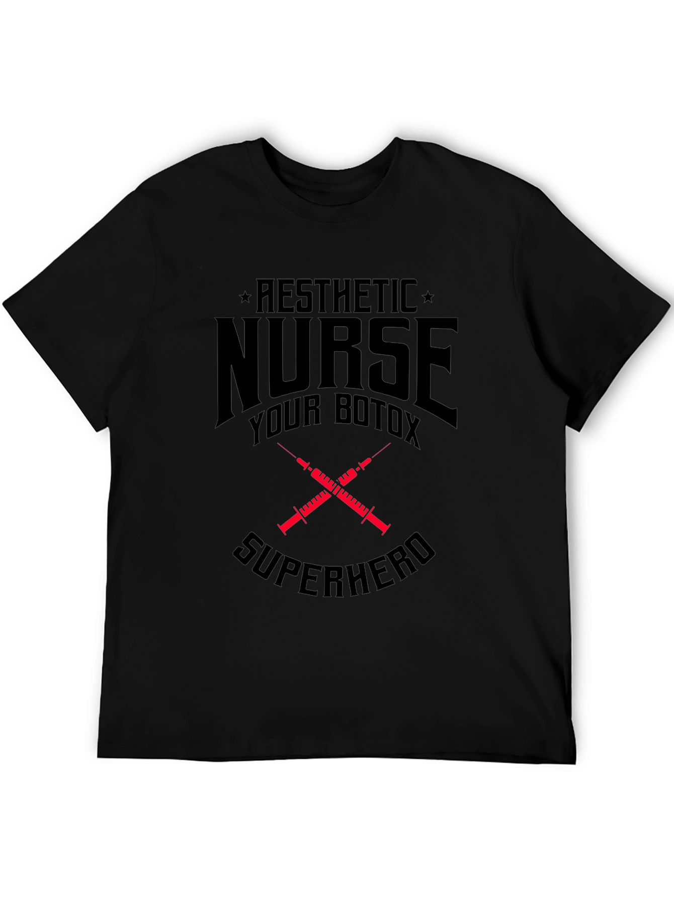 Aesthetic Nurse Superhero T-Shirt - Botox Injector Tee