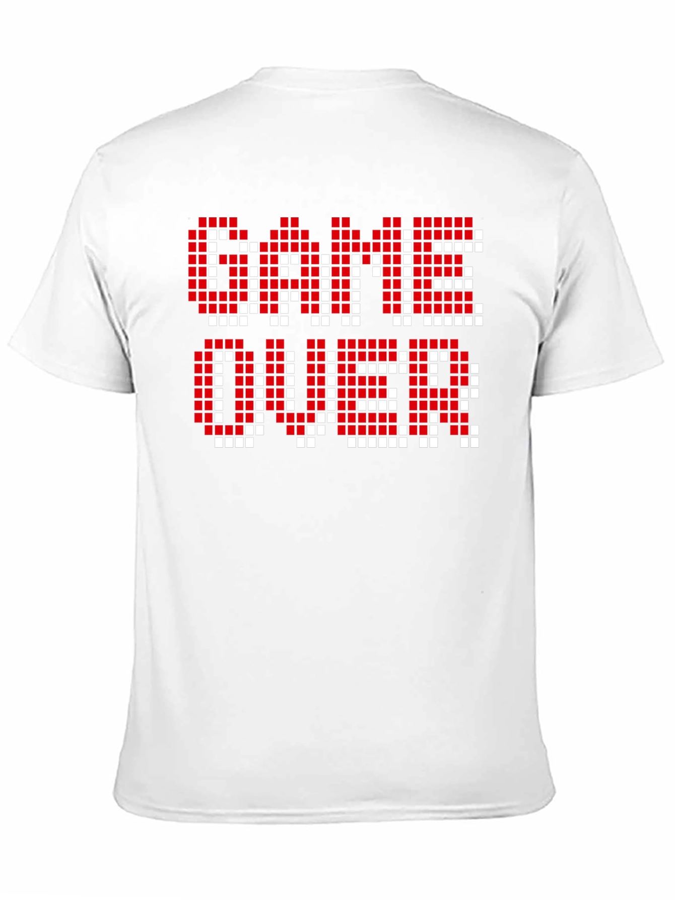 Game Over Pixel Art T-Shirt - Gamer Tee