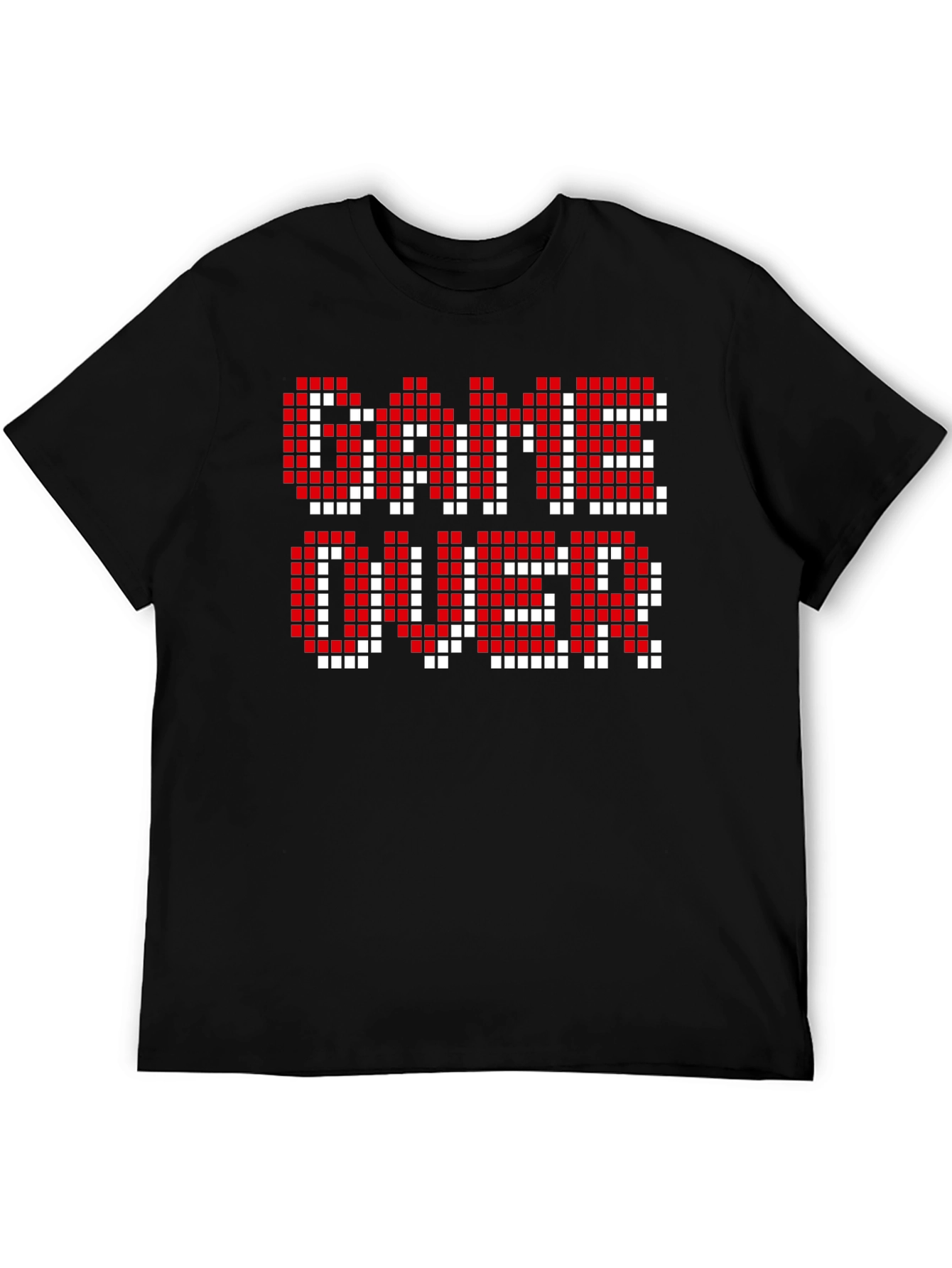 Game Over Pixel Art T-Shirt - Gamer Tee