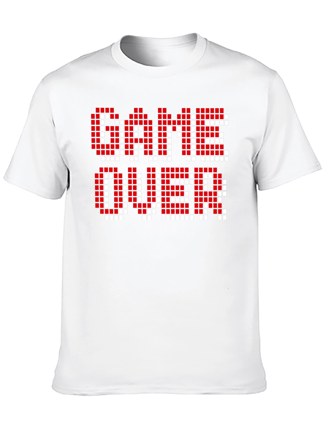 Game Over Pixel Art T-Shirt - Gamer Tee