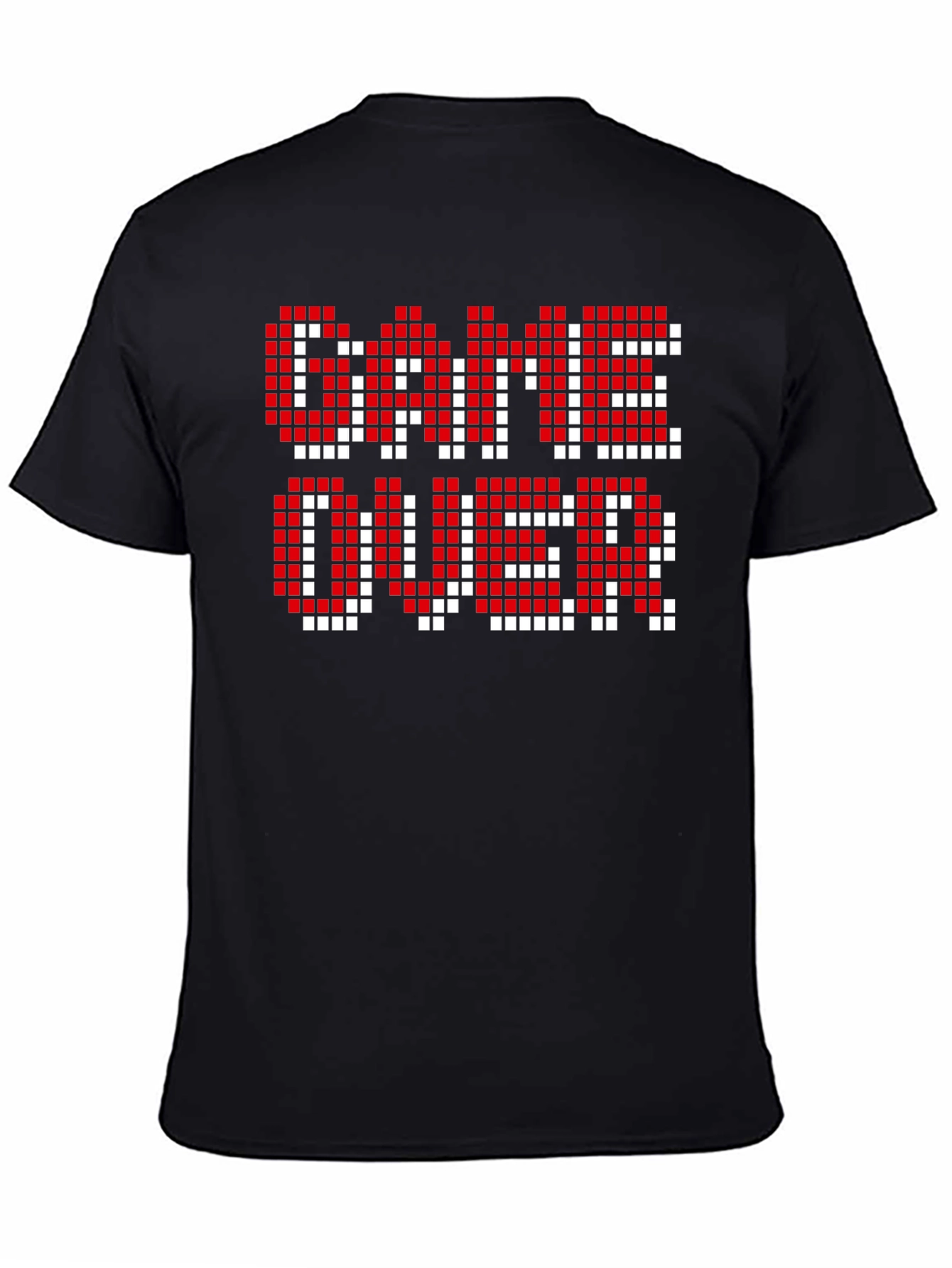Game Over Pixel Art T-Shirt - Gamer Tee