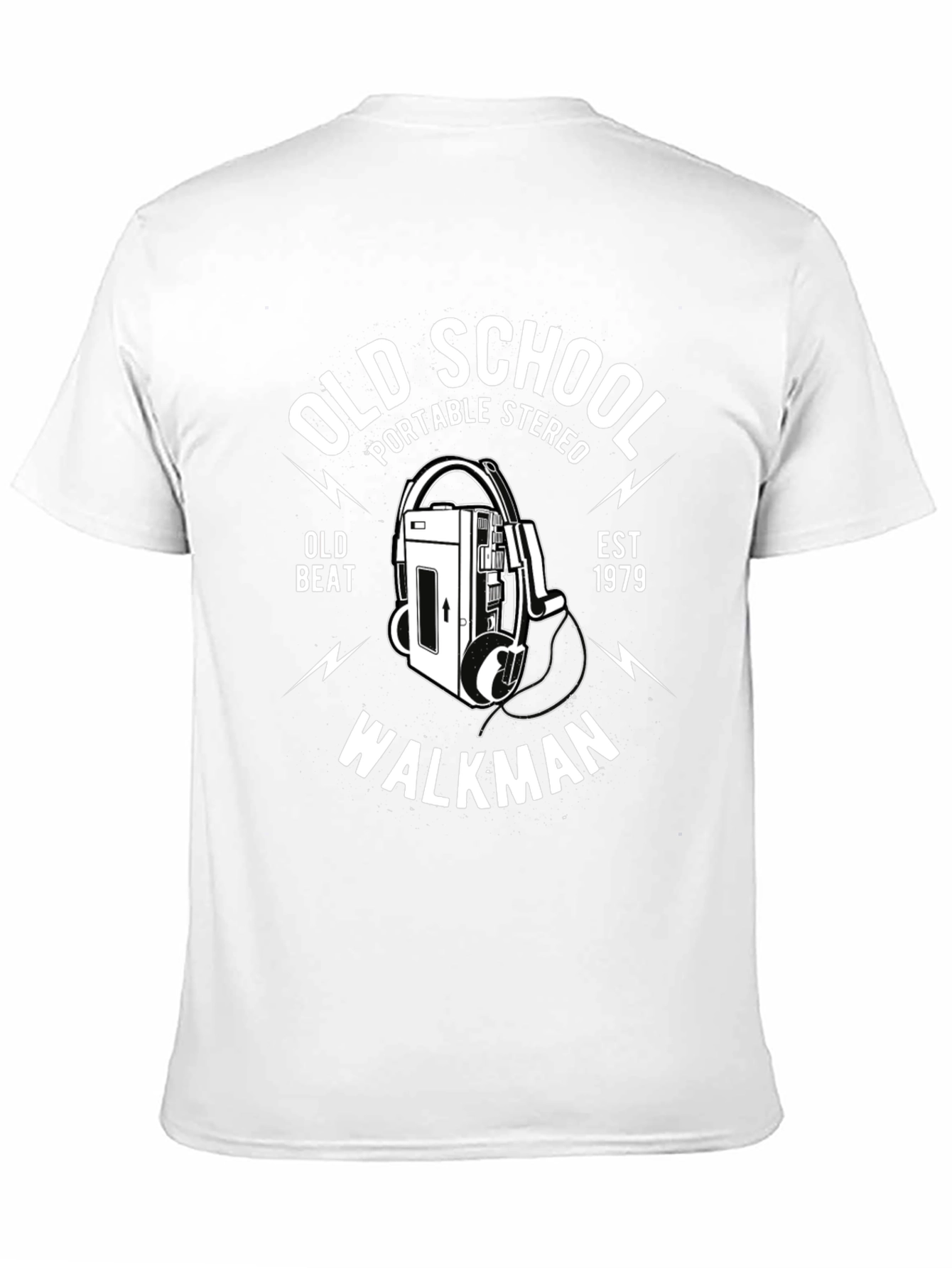 Retro Old School Walkman Graphic Tee