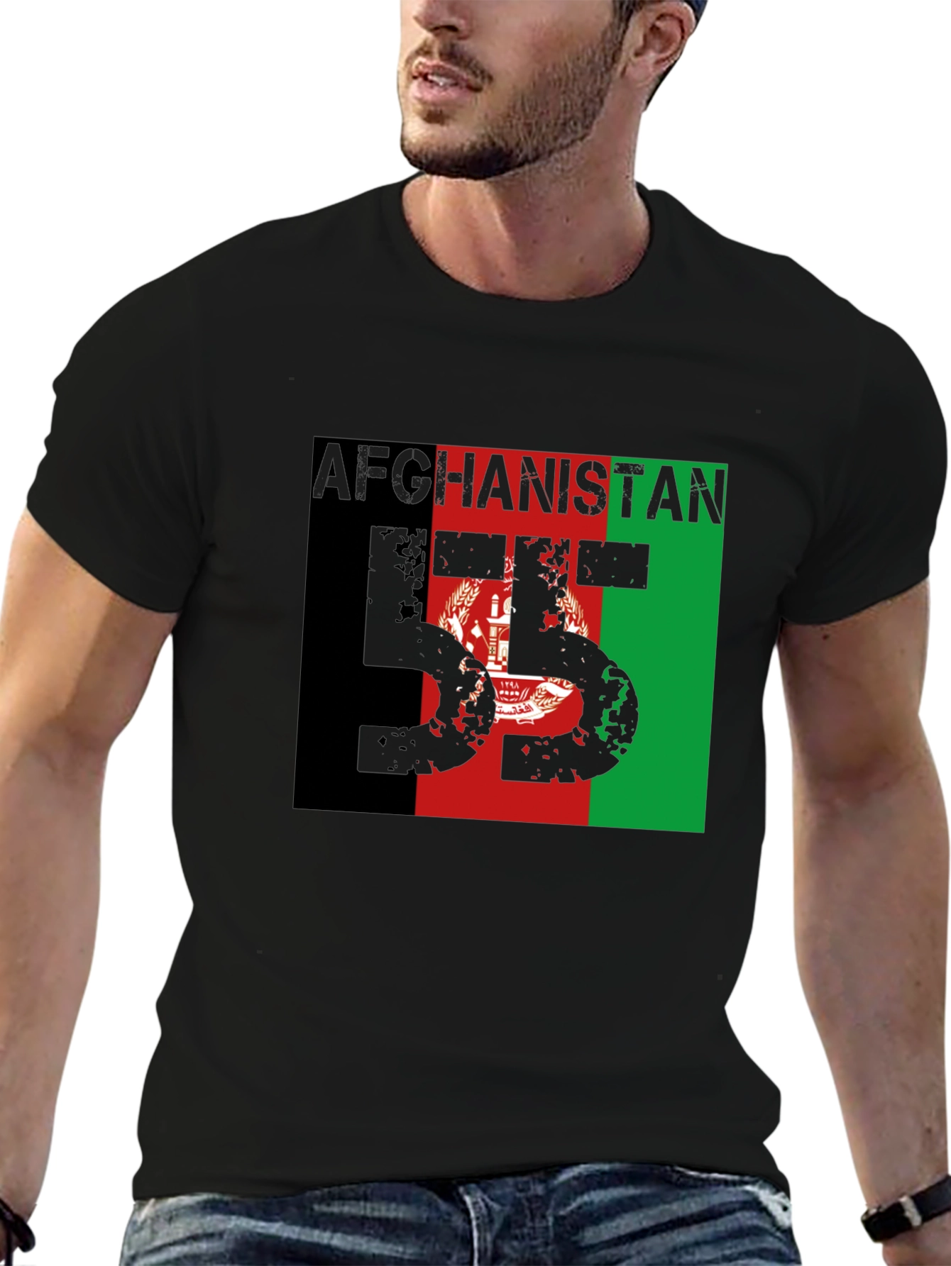 Afghanistan Flag T-Shirt