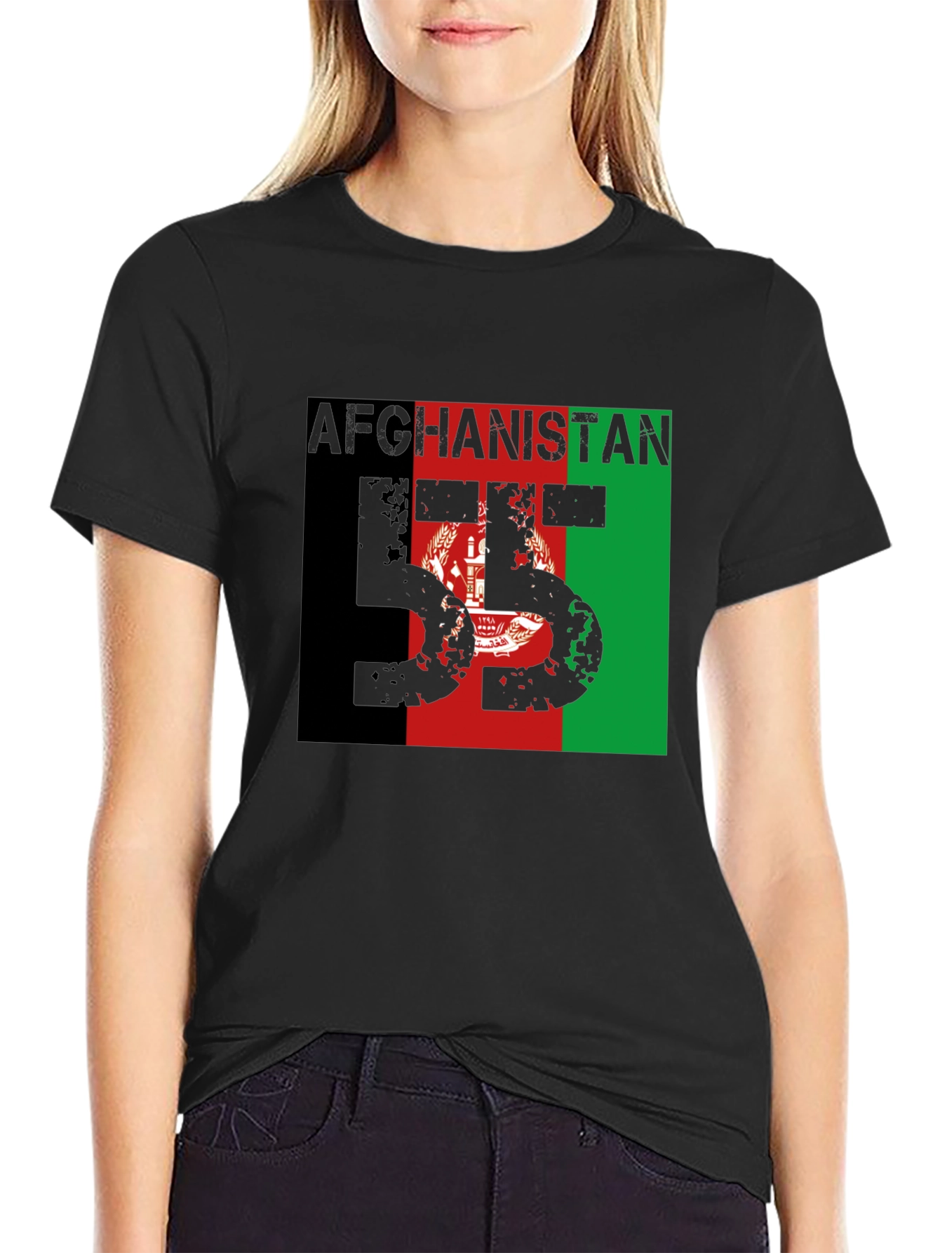 Afghanistan Flag T-Shirt