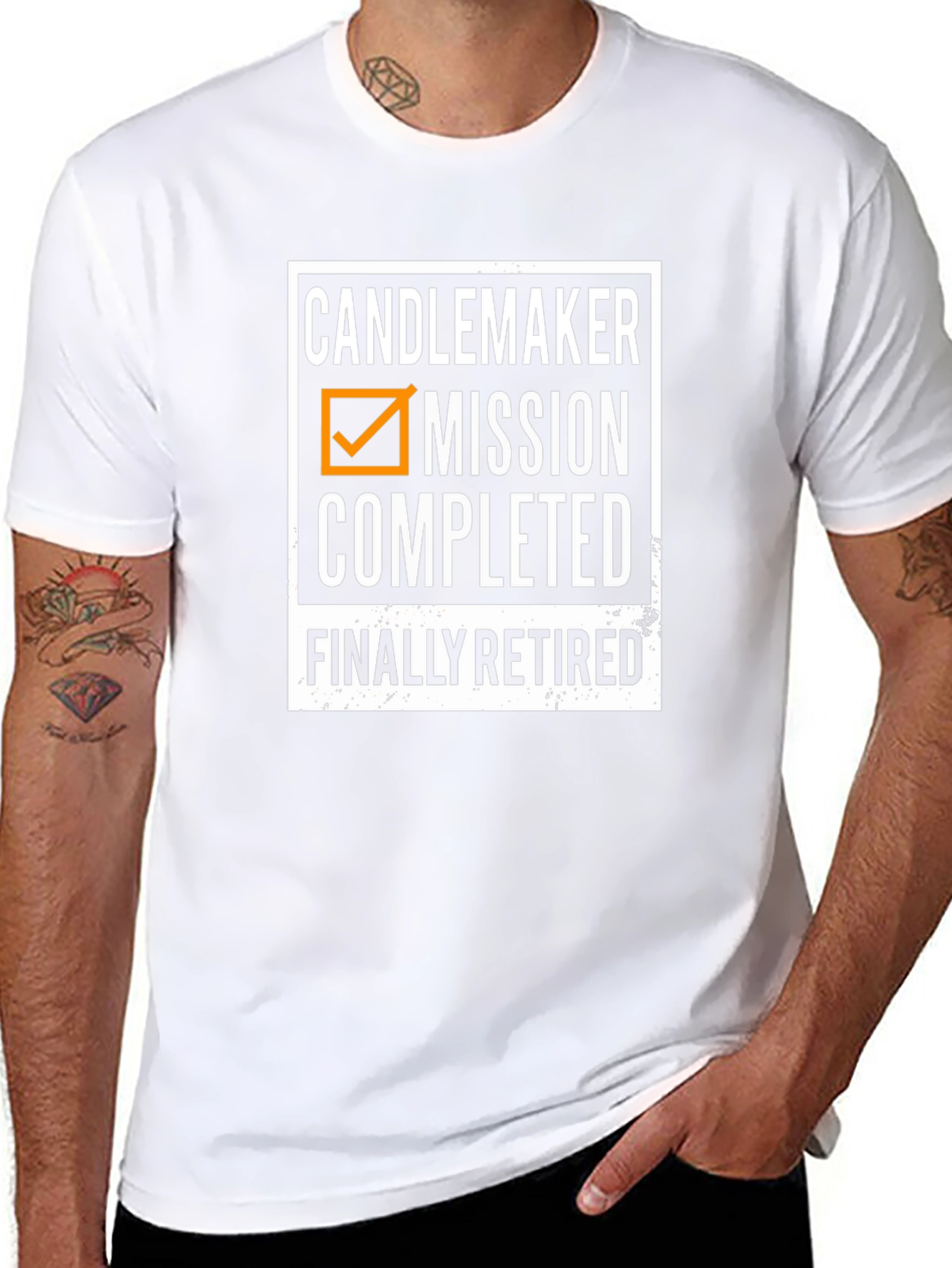 Candlemaker Mission Completed Retired Graphic Tee
