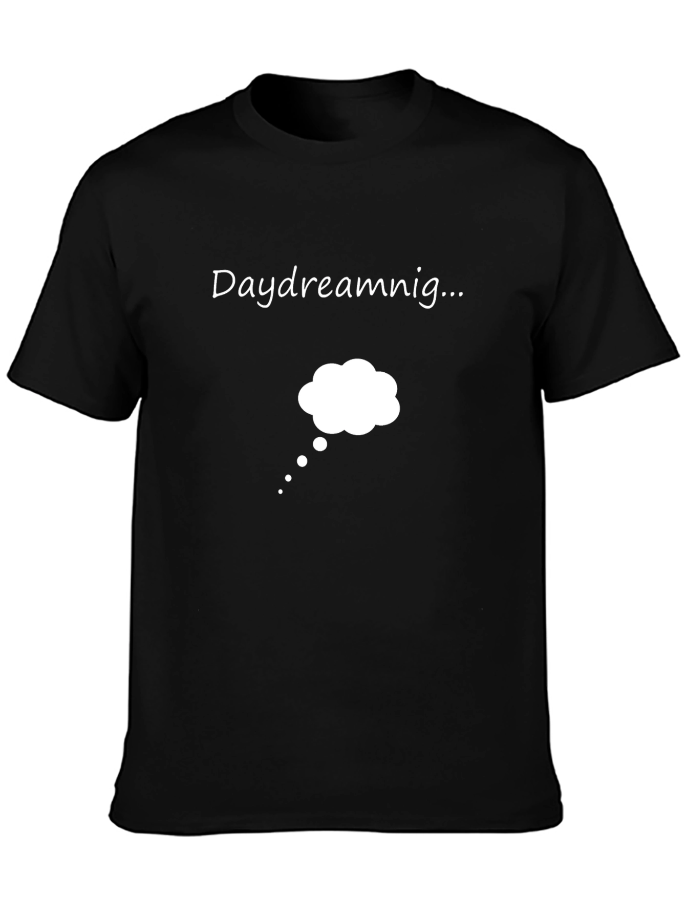 Daydreaming Black T-Shirt
