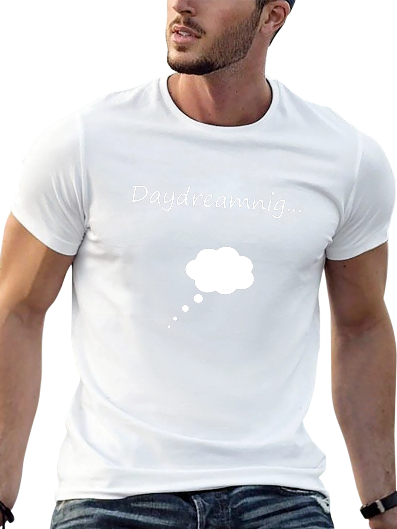 Daydreaming Black T-Shirt