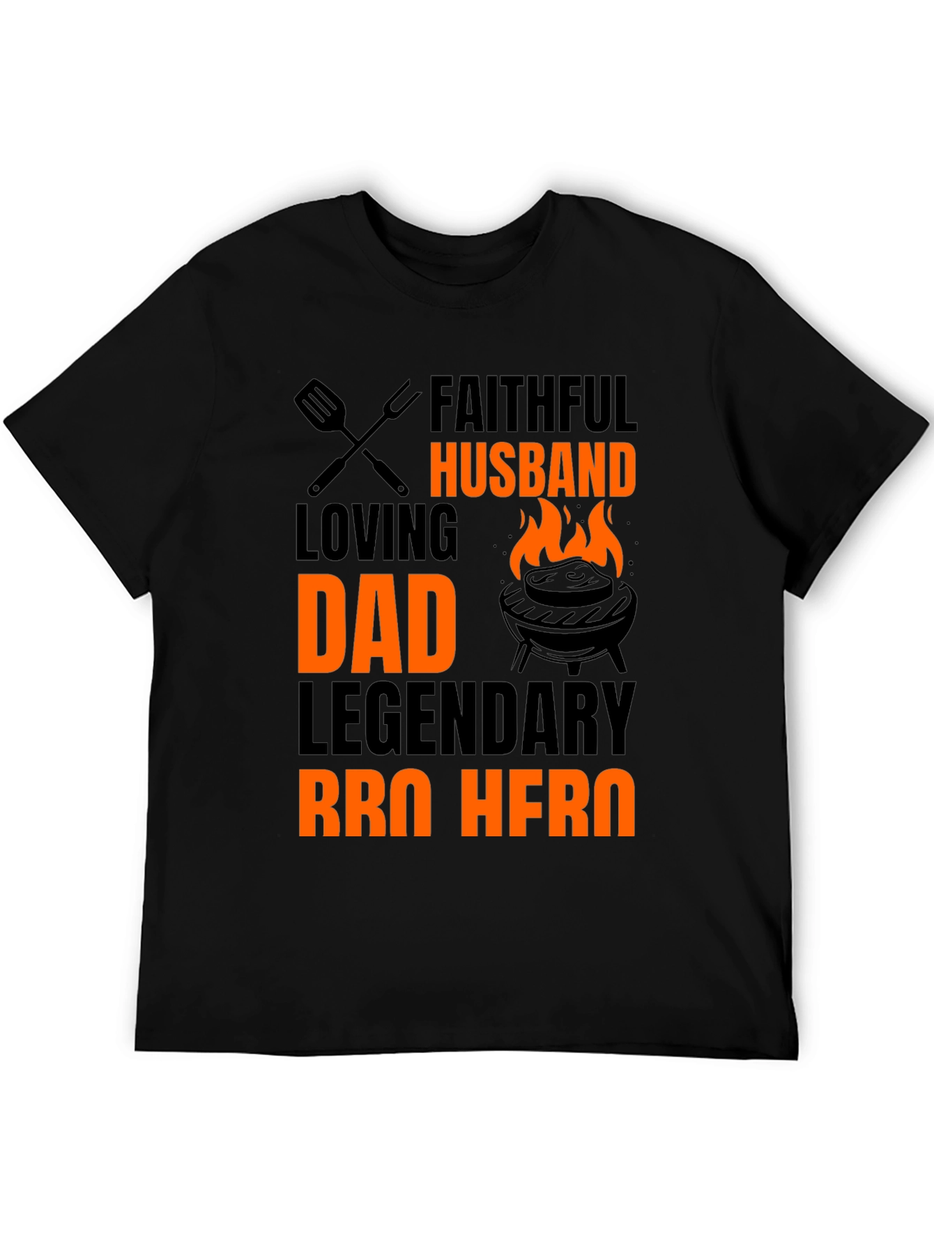 Faithful Husband BBQ Hero T-Shirt