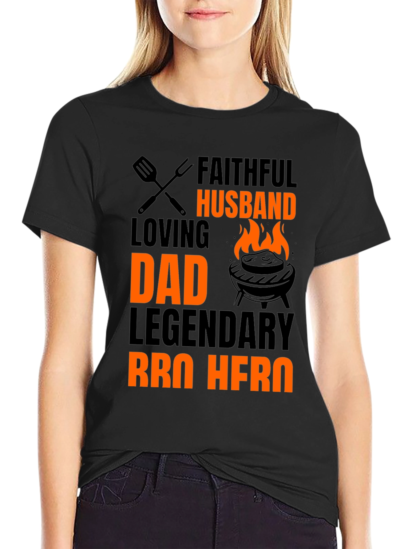 Faithful Husband BBQ Hero T-Shirt