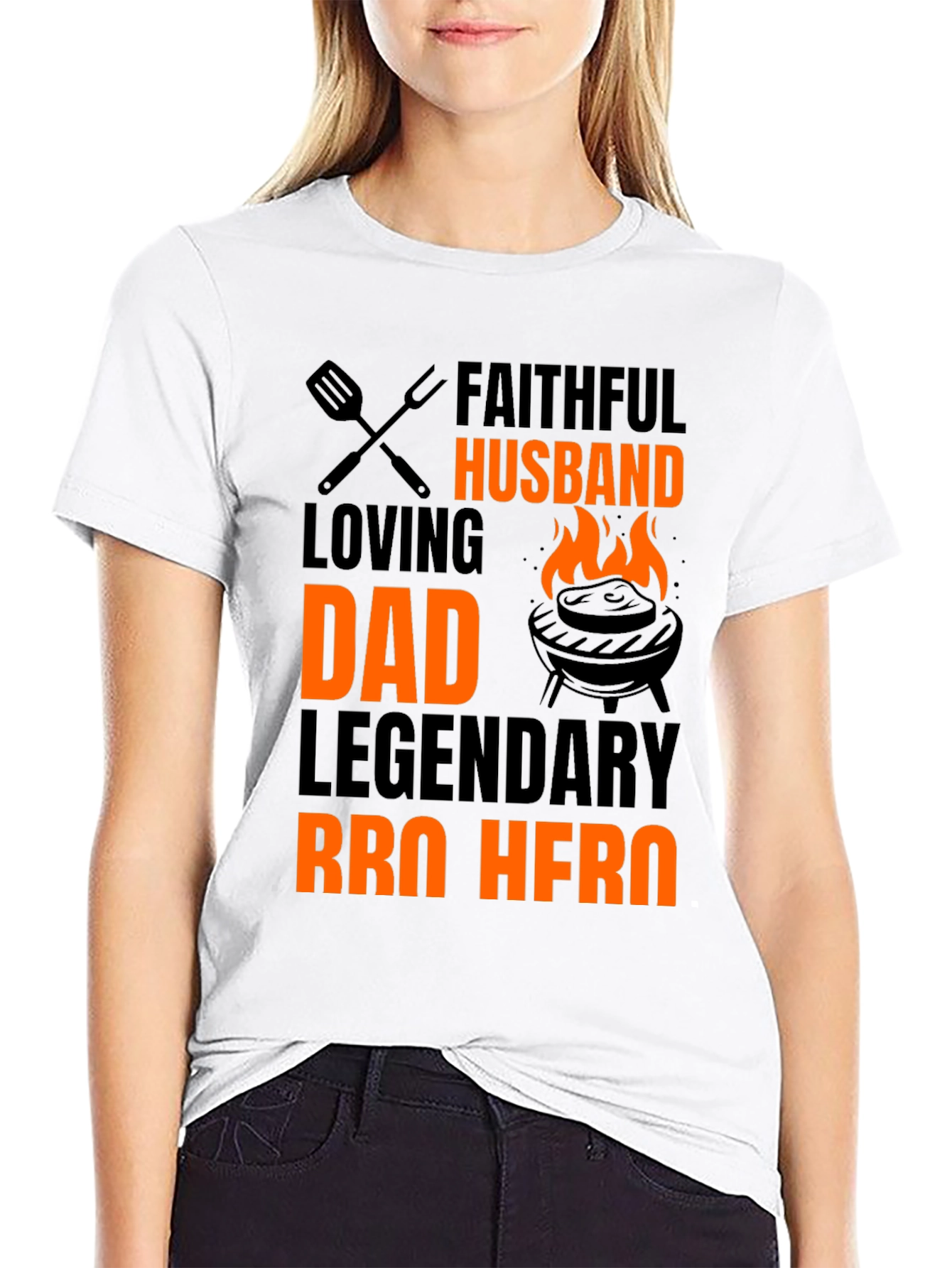 Faithful Husband BBQ Hero T-Shirt