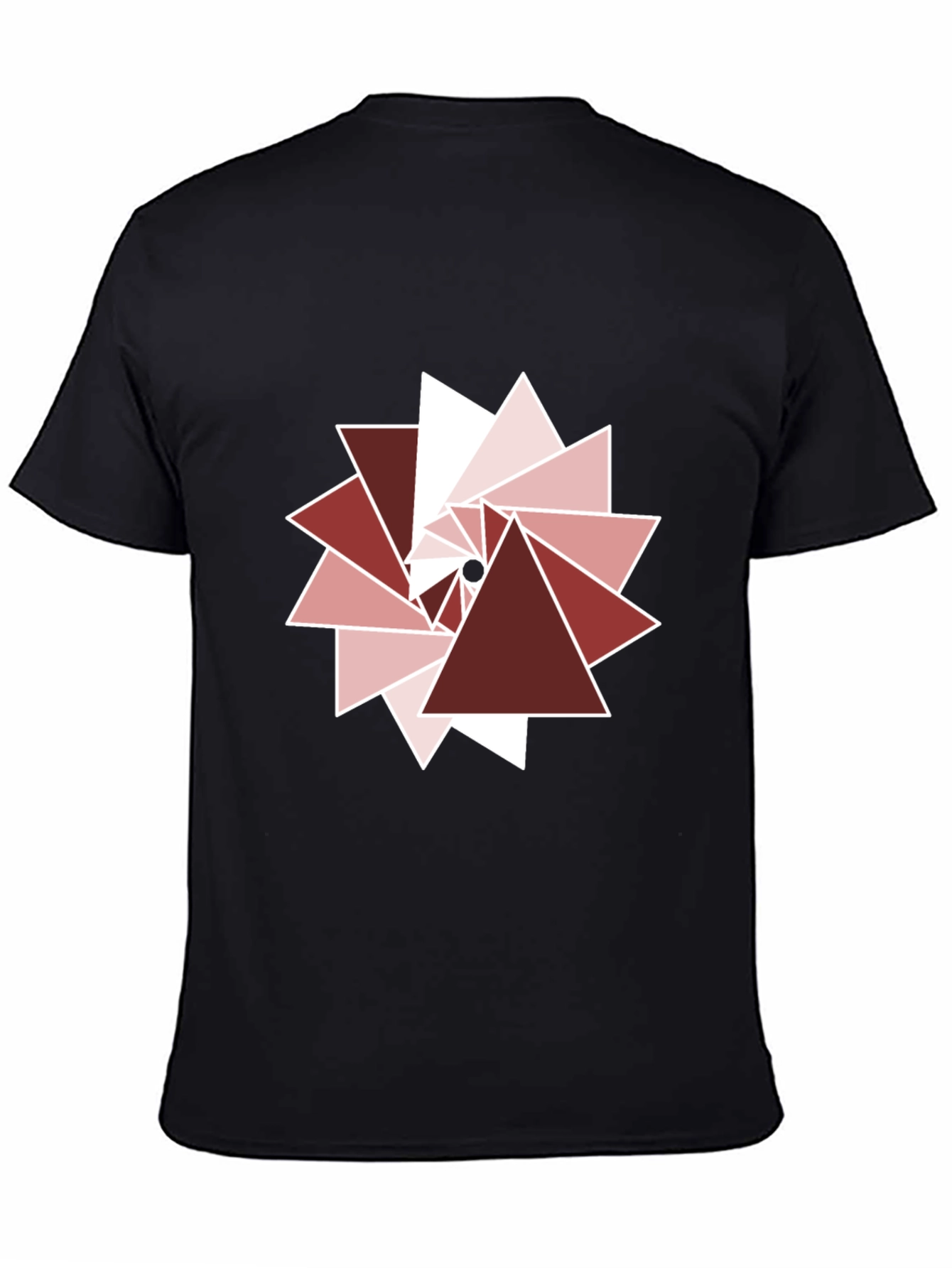 Geometric Triangle Pattern Tee