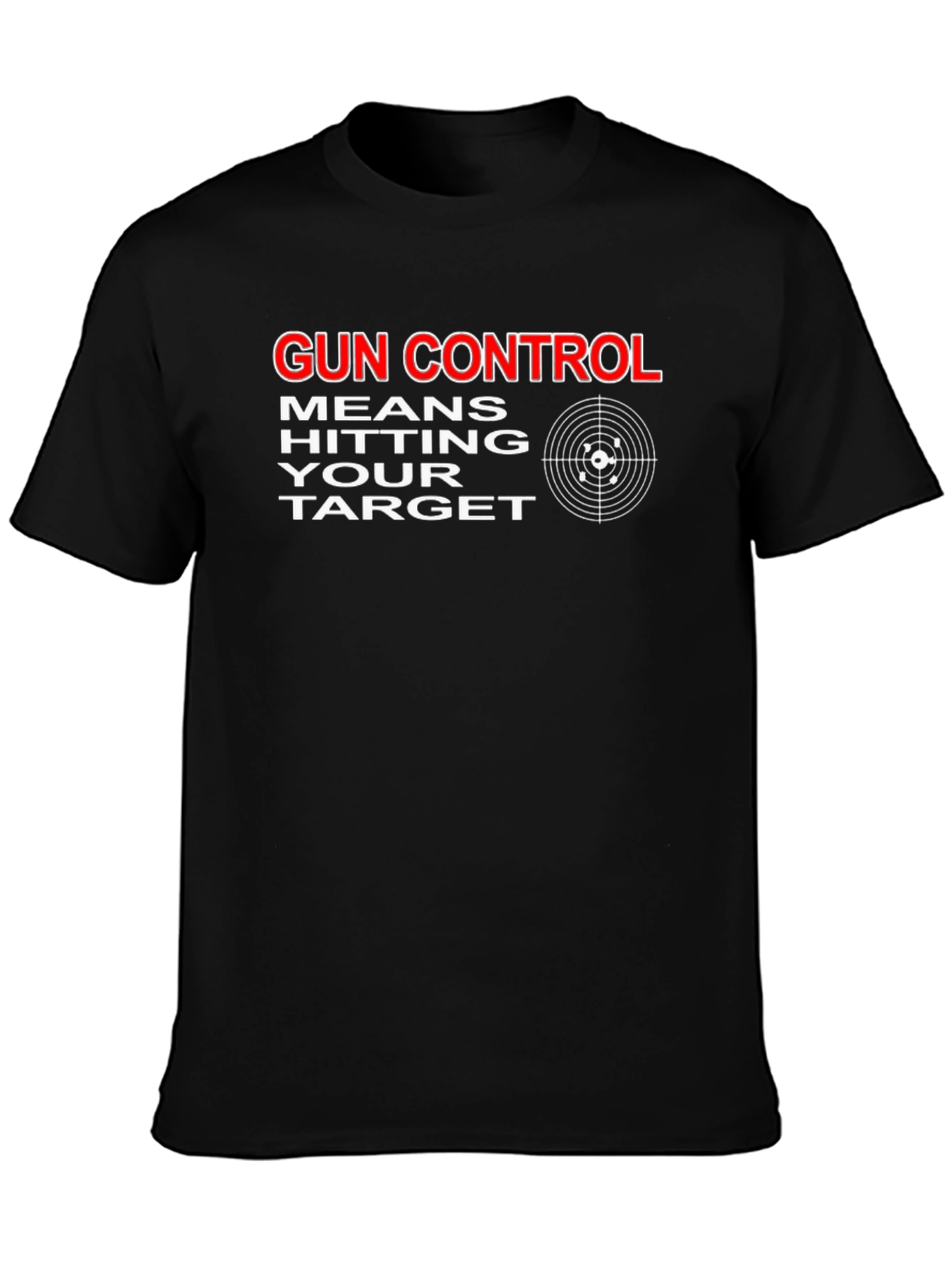 Gun Control Target T-Shirt