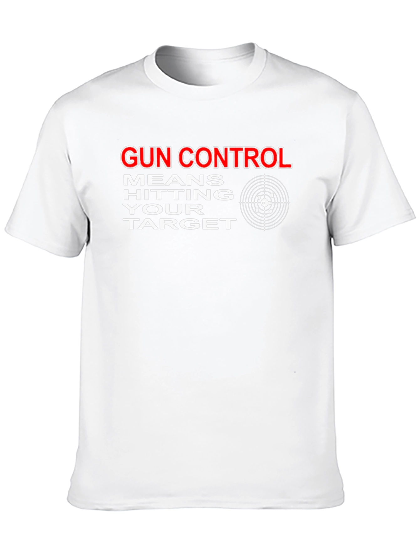 Gun Control Target T-Shirt