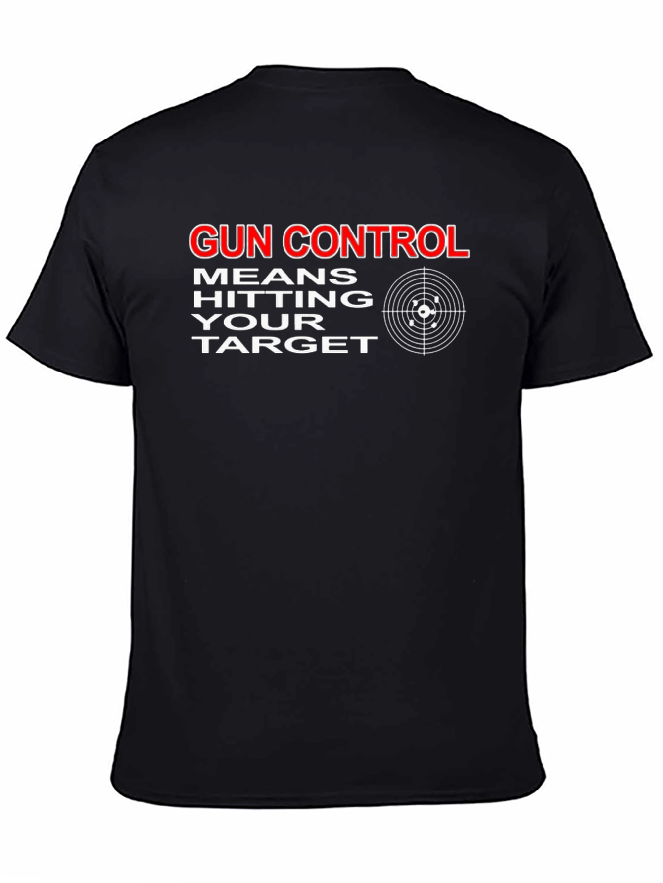 Gun Control Target T-Shirt