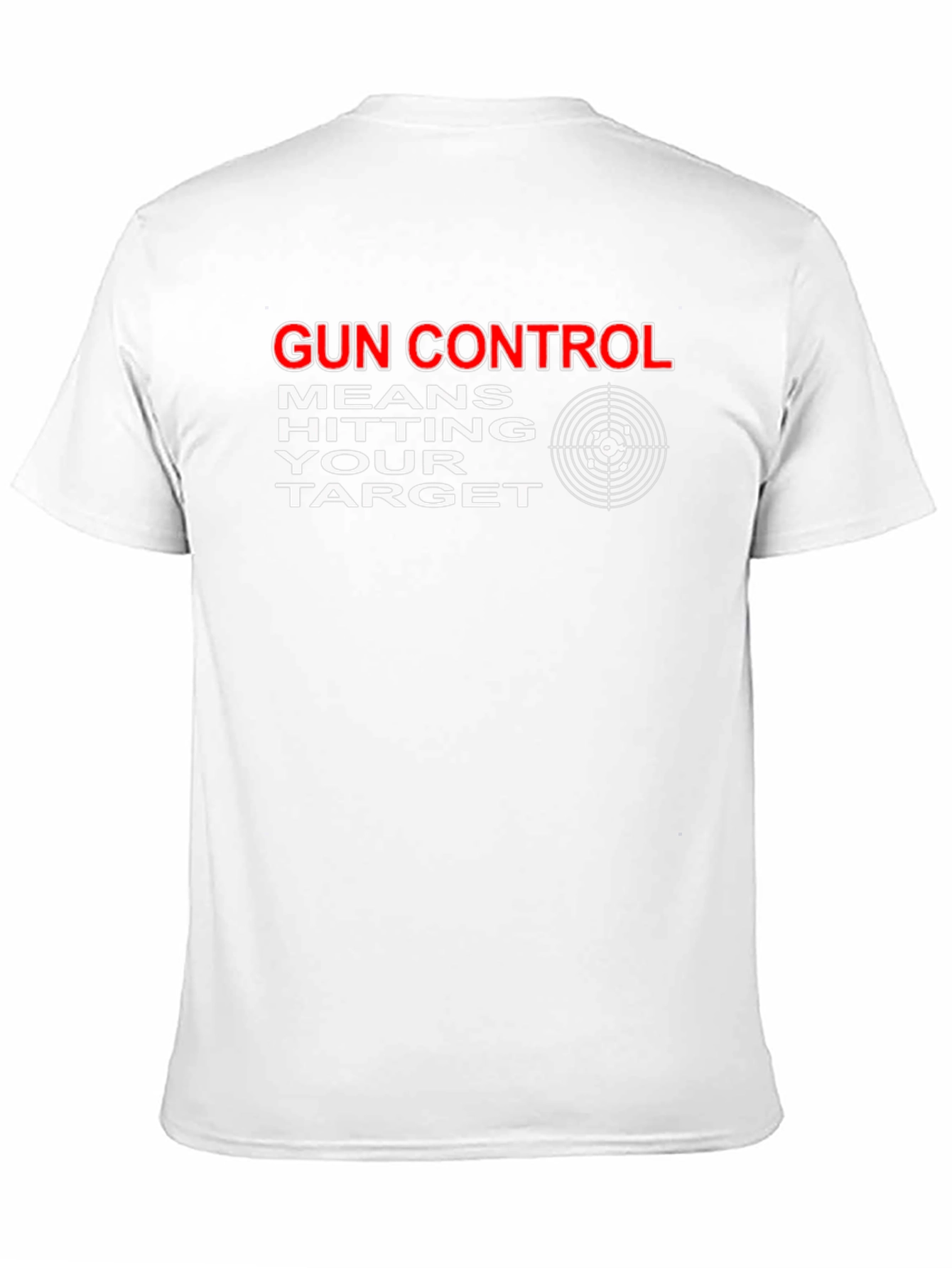 Gun Control Target T-Shirt