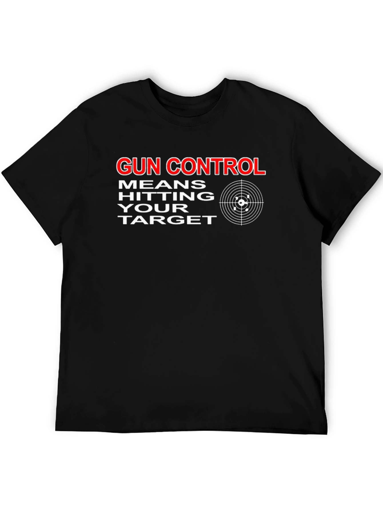 Gun Control Target T-Shirt