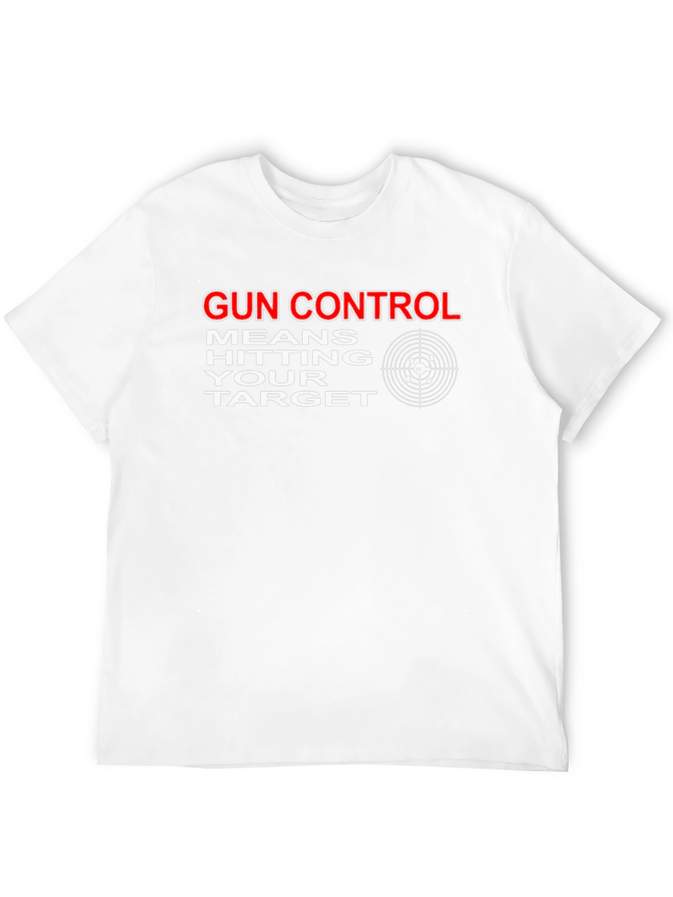 Gun Control Target T-Shirt