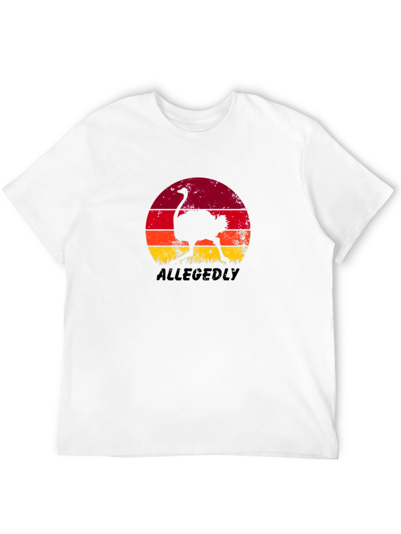 Allegedly Ostrich Graphic T-Shirt
