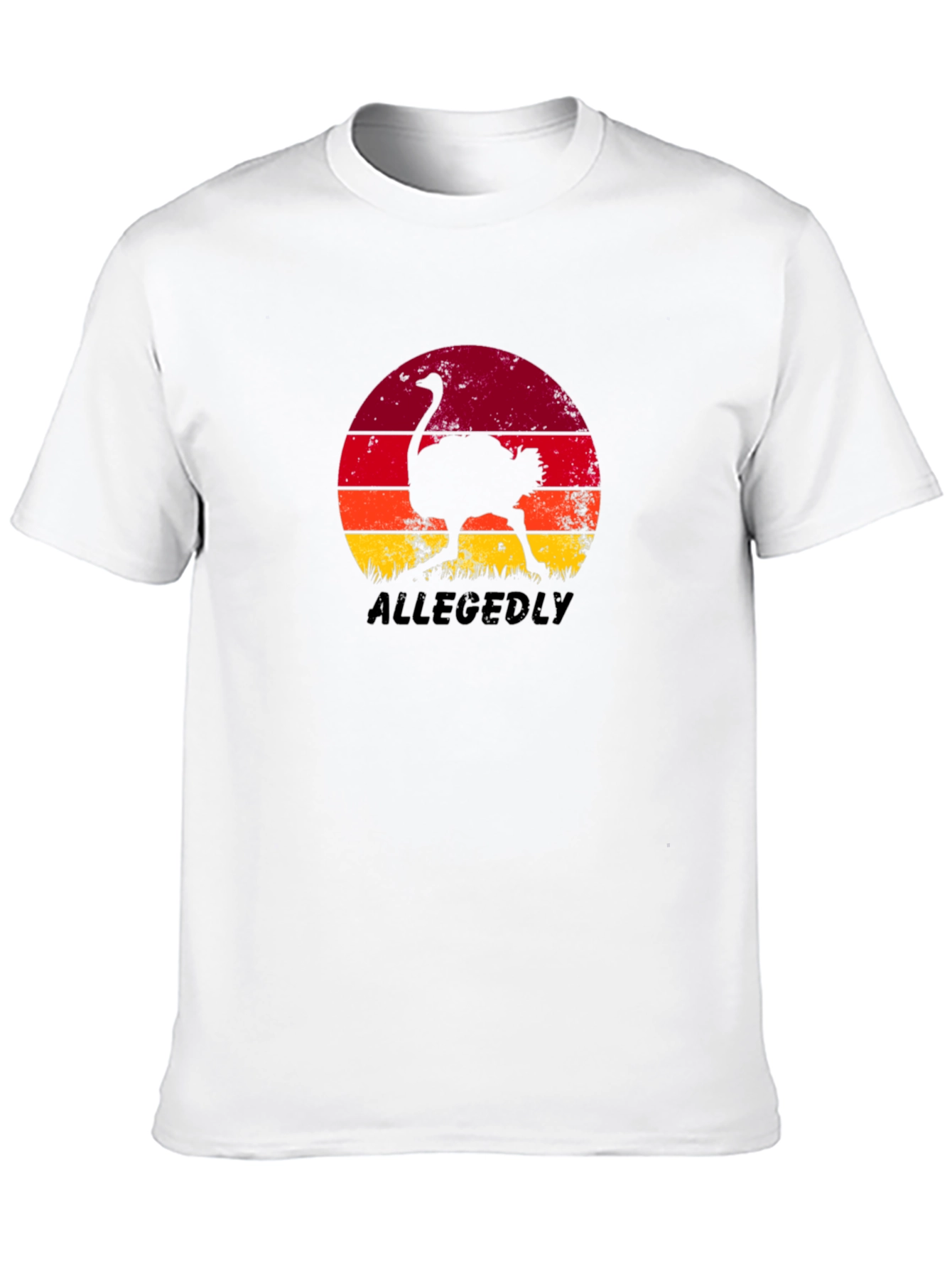Allegedly Ostrich Graphic T-Shirt