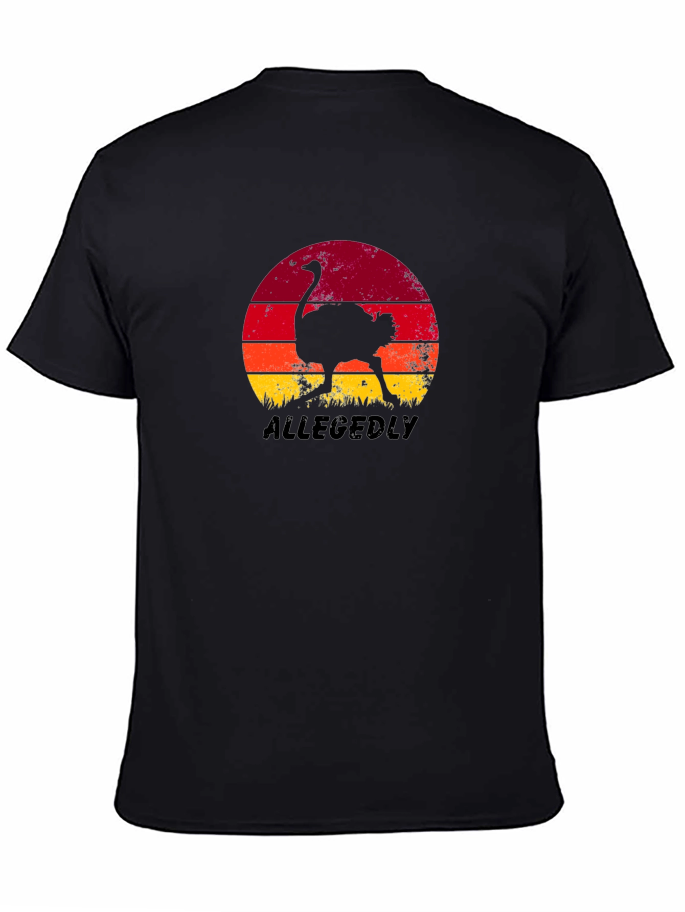 Allegedly Ostrich Graphic T-Shirt