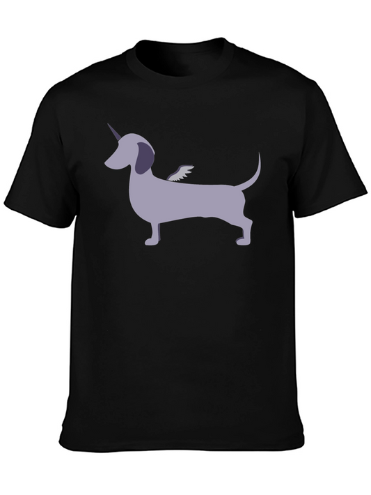 Funny Unicorn Dachshund T-Shirt – Cute Fantasy Dog Lover Tee