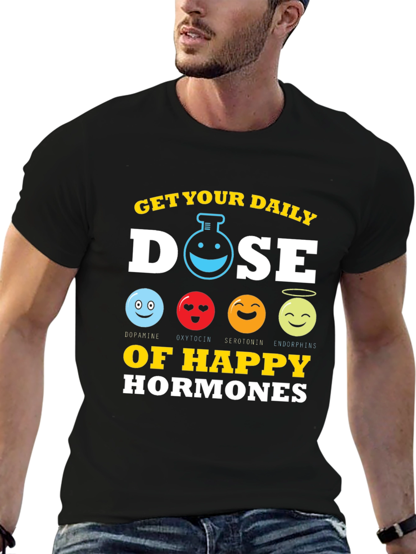 Get Your Daily Dose Happy Hormones T-Shirt
