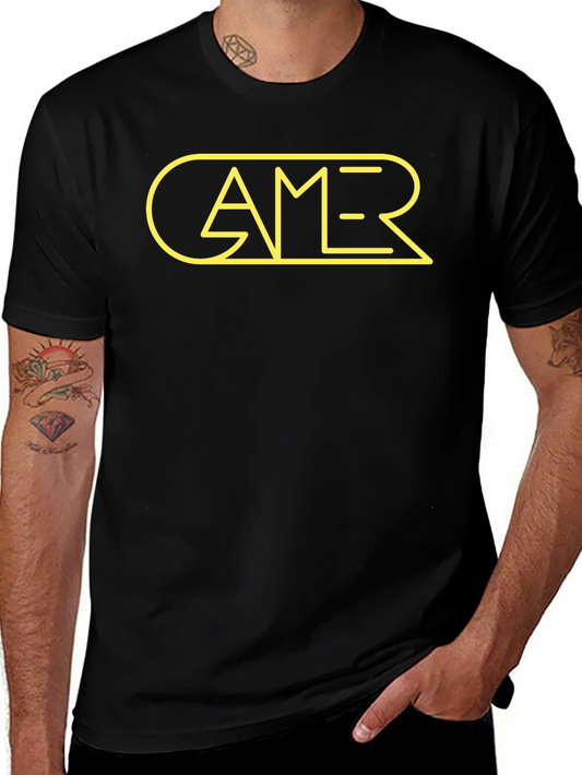 Gamer Graphic T-Shirt - Cool Retro Design