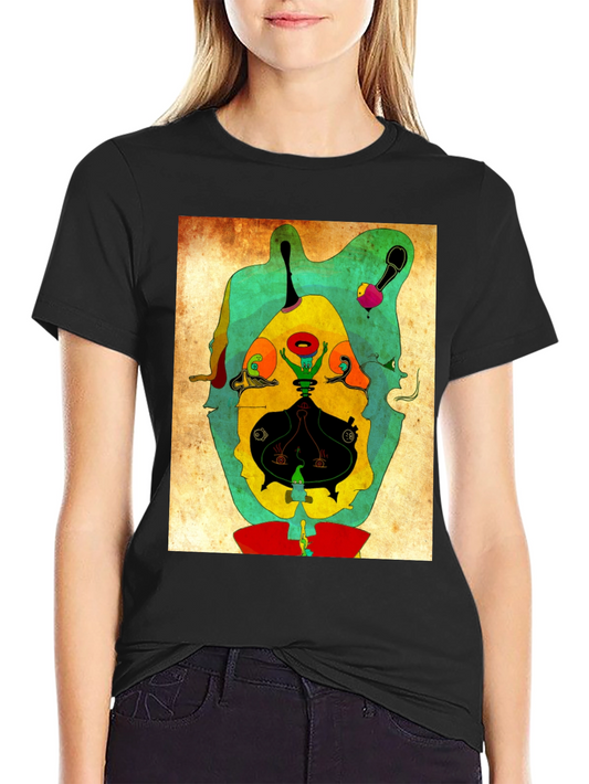 Abstract Art Graphic Tee - Unique & Stylish Design